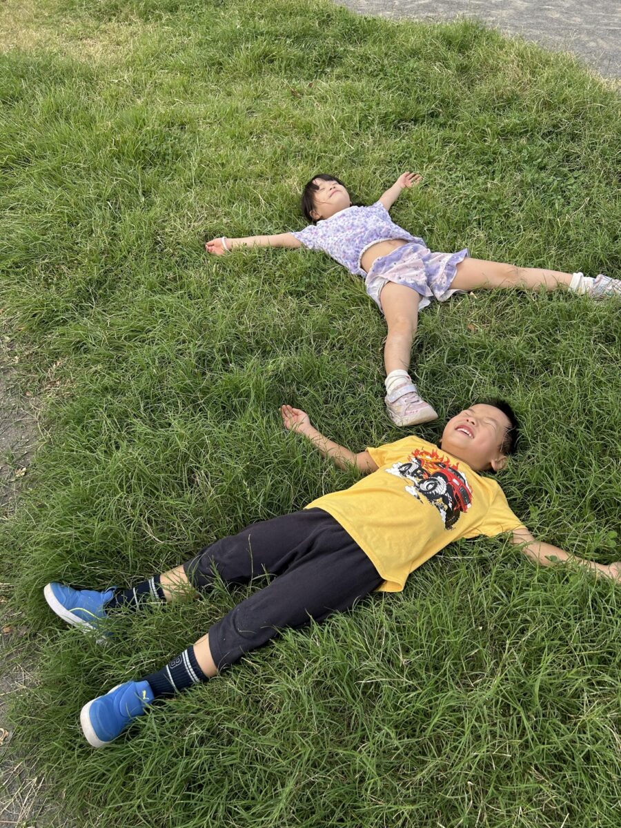 さざなみ公園にて