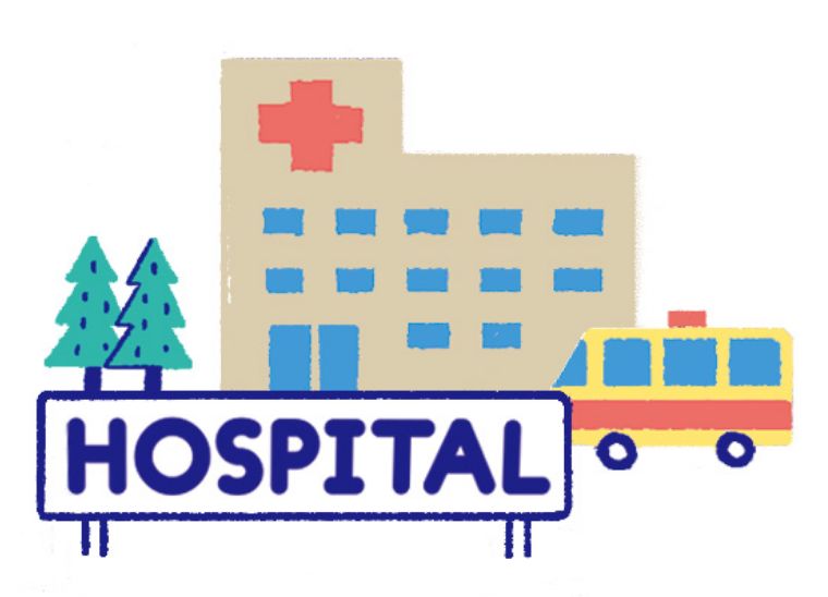 病院のイラスト