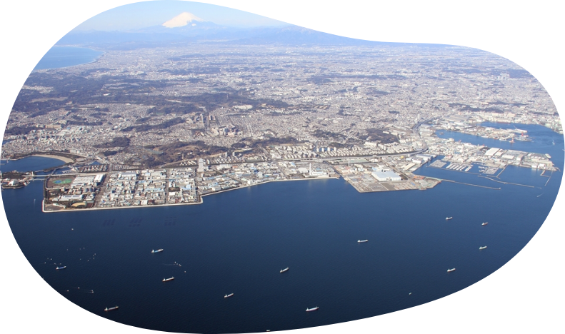 産業団地空撮写真